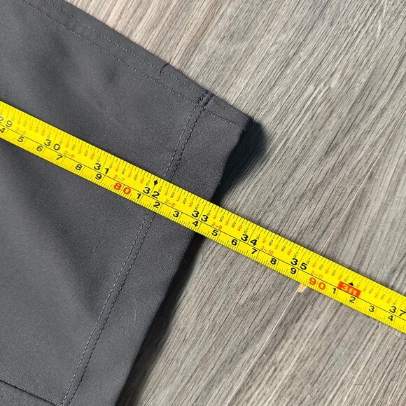 Lululemon Women's Tapered-Leg Mid-Rise Pant 7/8 Length - Grey - Picture 9 of 10